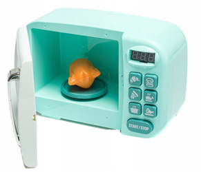 Kuchenka mikrofalowa mikrofalówka na baterie, światło, dźwięk HOME