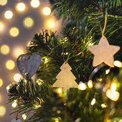 LAMPKI CHOINKOWE 200 LED CIEPŁY BIAŁY ŚWIĄTECZNE OŚWIETLENIE LED ZEWNĘTRZNE