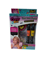 Zestaw do Paznokci Stylizacja Naklejki PISAKI