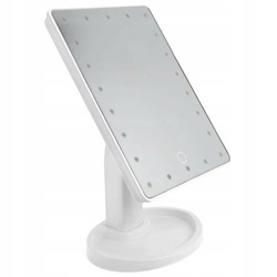 LUSTERKO PODŚWIETLANE LED DO MAKIJAŻU PERFEKCYJNY KWADRATOWE