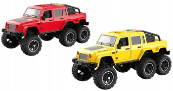 DUŻY POJAZD TERENOWY Z NAPĘDEM ŚWIATŁEM I DŹWIĘKIEM off-road