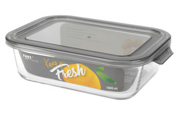 POJEMNIKNA ŻYWNOŚĆ ZE SZKŁA KEEP IT FRESH 1000ml