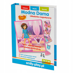 Układanka Magnetyczna Modna Dama Smily Play