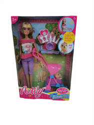 LALKA Z WÓZKIEM ANLILY