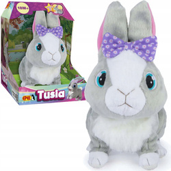 INTERAKTYWNA MASKOTKA KRÓLICZEK KRÓLIK TUSIA