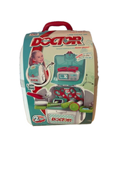 Plecak lekarza zestaw doktora zabawa w szpital