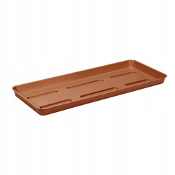 PODSTAWKA PROSTOKĄTNA TERAKOTA 40cm RATTAN VERDENIA