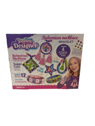 ZESTAW DO ROBIENIA BIŻUTERII BRASOLETEK Z MULINY KORALIKI DLA DZIECI