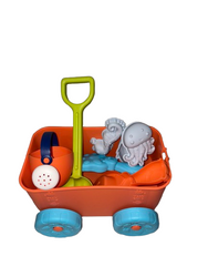 Zabawki do piaskownicy mini taczka konewka łopatka na lato