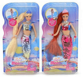 Lalka SYRENKA cekiny DEFA LUCY