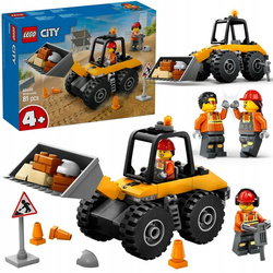 Klocki Lego City 60450 Żółta Koparka Ładowarka Kołowa Roboty Drogowe