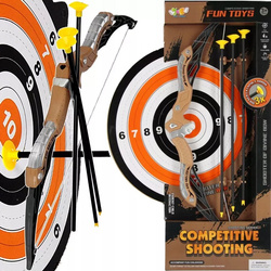 Zestaw łuk z tarczą