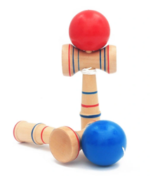 DREWNIANA KENDAMA ŁAPANIE KULI GRA