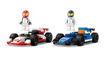 KLOCKI LEGO CITY 60464 FORMUŁA 1 F1 Williams Racing & Haas F1 Race Cars