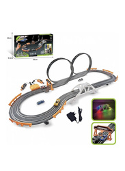 Tor Wyścigowy z Pętlami i Światłem - 5.2m Ekscytującej Akcji 1:64