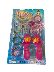 Zestaw księżniczki - pantofelki, naszyjnik, bransoletki