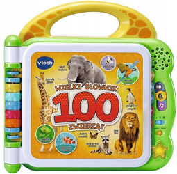 VTECH WIELKI SŁOWNIK ZWIERZĄT KSIĄŻKA EDUKACYJNA