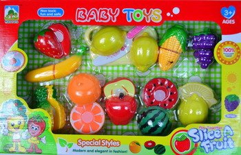 ZESTAW OWOCÓW DO KROJENIA