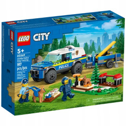 Klocki LEGO City 60369 Szkolenie psów policyjnych w terenie