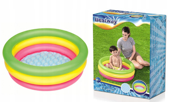 Dmuchany Basen dla dzieci Brodzik Tęcza 70x24cm BESTWAY