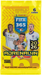 PANINI FIFA 365 2026 SASZETKA 6 KART