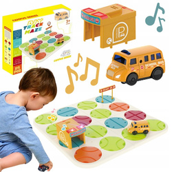 TOR SAMOCHODOWY ZESTAW LABIRYNT DROGOWY BUDOWANIE TRASY POJAZDY AKCESORIA