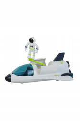 Statek kosmiczny prom + kosmonauta