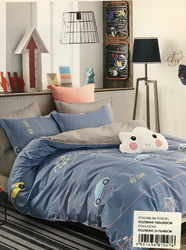 KOMPLET POŚCIEL Satyna bawełna 160x200 +2 POSZEWKI dwustronna