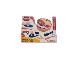 MASA PLASTYCZNA CIASTOLINA ZESTAW DENTYSTA