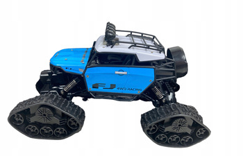 Samochód terenowy 2w1 gąsienice + opony zdalnie sterowany