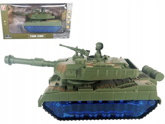 CZOŁG Pojazd SAM JEŹDZI DŹWIĘK i ŚWIATŁO