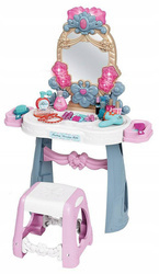TOALETKA DLA DZIEWCZYNKI STOŁEK MELODIE ŚWIATŁO