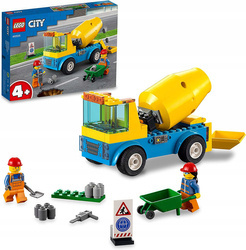 LEGO Klocki City 60325 Ciężarówka z betoniarką