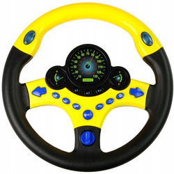 KIEROWNICA DLA DZIECI INTERAKTYWNA SYMULATOR JAZDY SAMOCHÓD SWIATŁA DŹWIĘKI