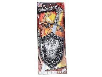 Zestaw rycerski miecz i tarcza