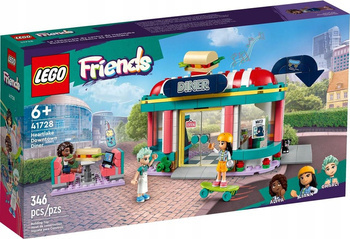 KLOCKI LEGO FRIENDS 41728 BAR W ŚRÓDMIEŚCIU W HEARTLAKE