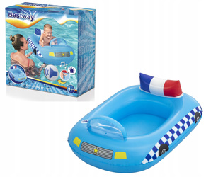PONTON DŹWIĘK DO PŁYWANIA ŁÓDKA DLA DZIECI MATERAC POLICJA