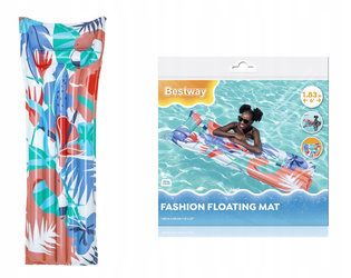 BESTWAY MATERAC KOLOROWY DMUCHANY 183 X 69 CM