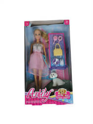Lalka Anlily z pieskiem
