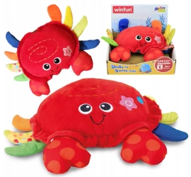 SMILY PLAY TAŃCZĘ I WIBRUJĘ KRAB zabawka do raczkowania dla malucha