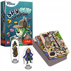 Gra karciana rodzinna towarzyska Spy Guy Rodzina Treflików