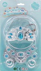 ZESTAW PIĘKNOŚCI DLA MAŁEJ KSIĘŻNICZKI TIARA