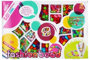 ZESTAW DO ROBIENIA BIŻUTERII BRANSOLETEK KORALIKI