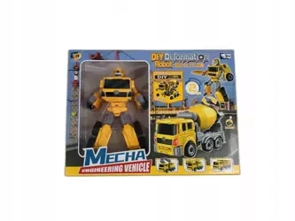 Robot transformer ciężarówka Truck dźwięki światła