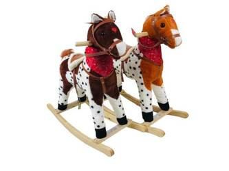 DUŻY KOŃ NA BIEGUNACH KROPKI