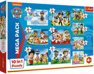 PUZZLE 10W1 PSI PATROL NIEZAWODNA DRUŻYNA TREFL