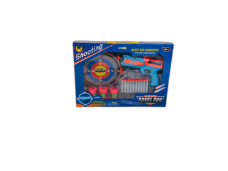 PISTOLET Z TARCZĄ I STRZAŁKAMI