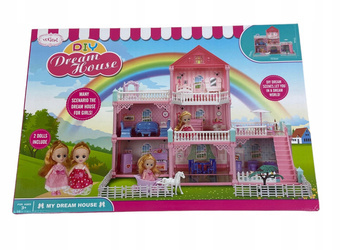 Duży domek dla lalek dream house