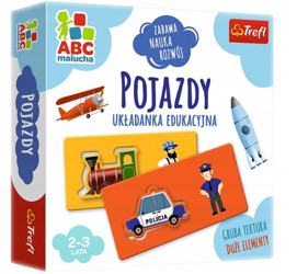 POJAZDY - UKŁADANKA EDUKACYJNA