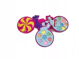 Zestaw do malowania cienie szminka lizak